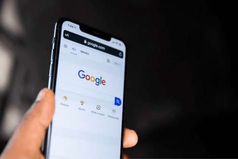 Google Suche am Smartphone